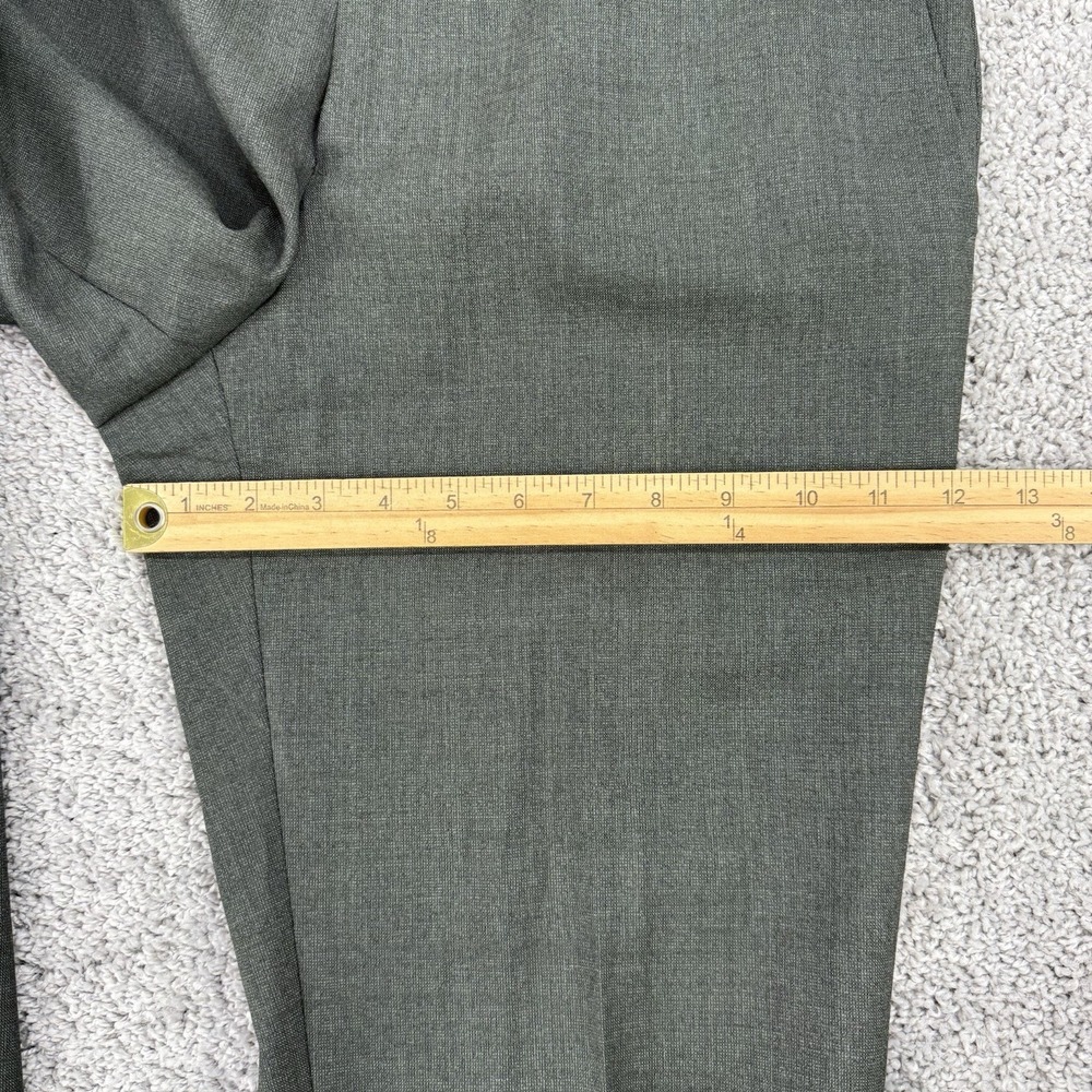 Men's Dress Pants in Dark Gray - Classic Tailored Fit - Picture 6 of 11
